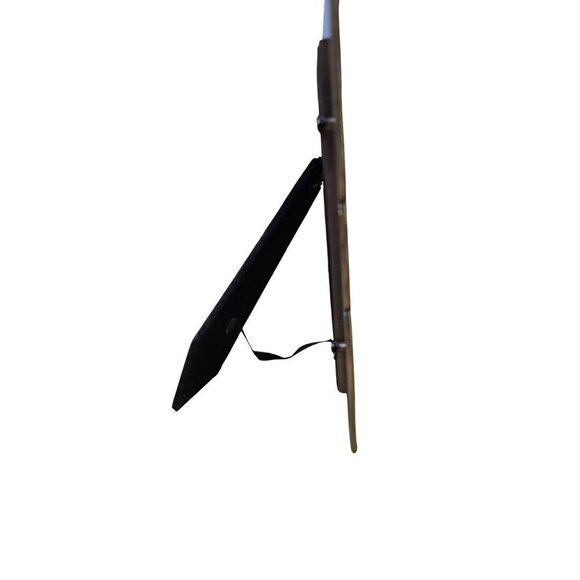 Vintage Ornate Floral Metal & Red Scroll Photo Frame 5.5"x3.5" - Picture 3 of 8